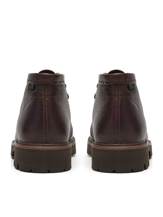 Top Leather Chukka Boots Brown