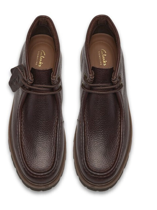 Top Leather Chukka Boots Brown