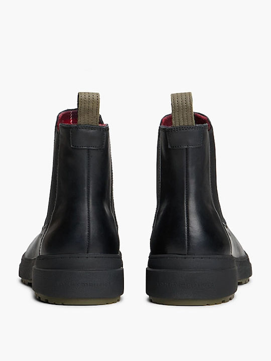 Leather Chelsea Boots Black