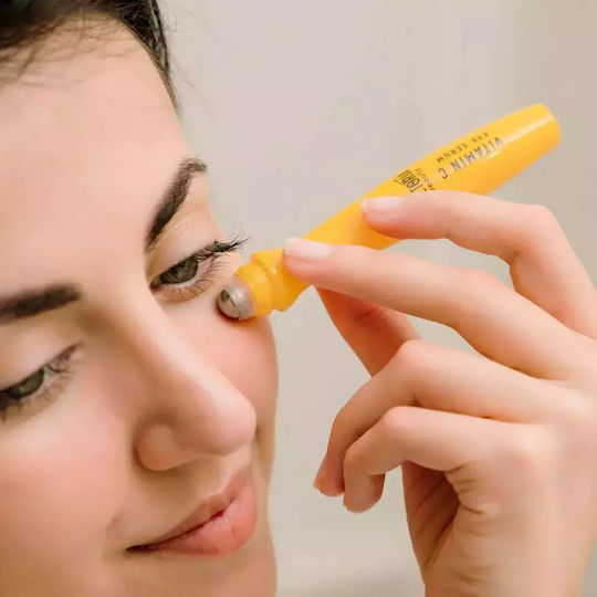 Serum Ochi Cu Retinol Și Vitamina C Pentru Cearcane Și Strălucire 15ml