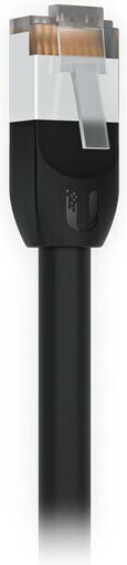 Ubiquiti U/FTP (STP) Cat.5e (Gigabit) Мрежов Кабел Ethernet Външен 8м Черен