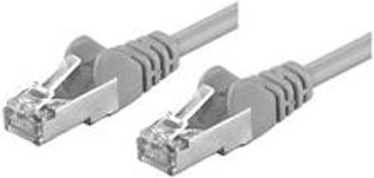 Goobay F/UTP Cat.5e Gigabit Network Cable Ethernet 2m Gray