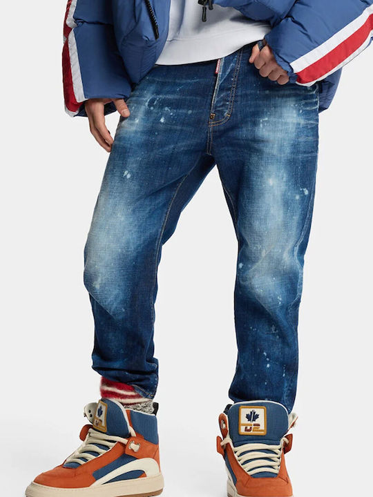 Dsquared2 Men's Jeans Pants Navy Blue