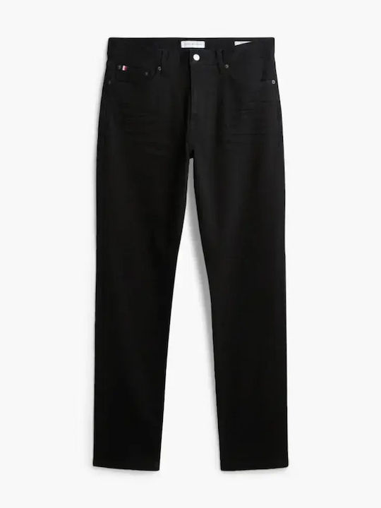 Мъжки панталон дънки Slim Fit Черен