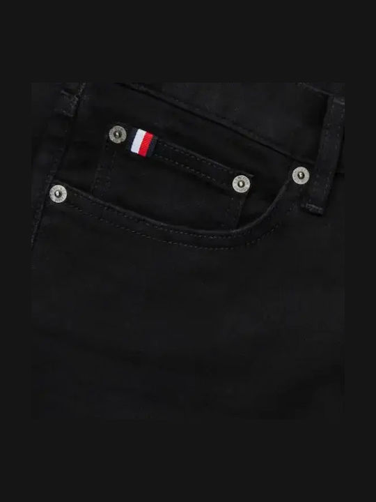 Мъжки панталон дънки Slim Fit Черен