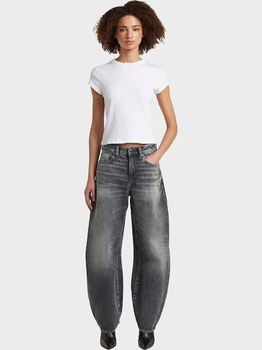 Women's Jean Pants in Loose Fit Grey