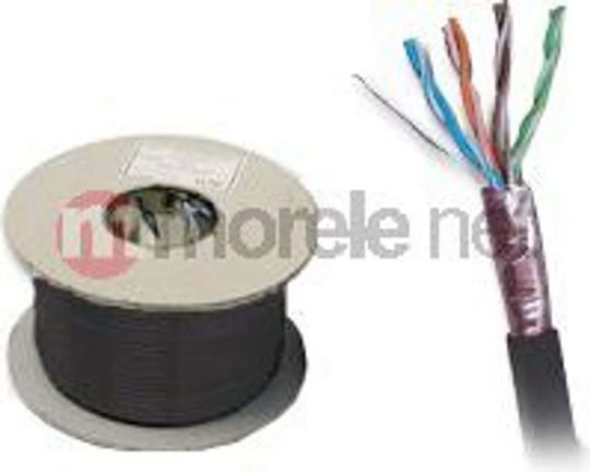 A-LAN U/UTP Cat.5e Network Cable Ethernet without Terminated 305m Black