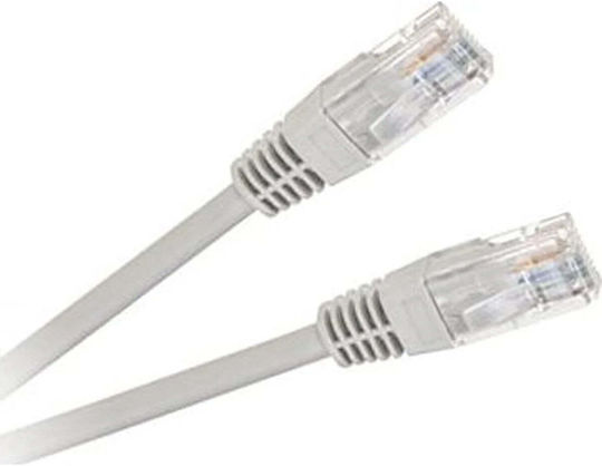 Cabletech U/UTP Cat.5 Ethernet Netzwerkkabel 1m Grau