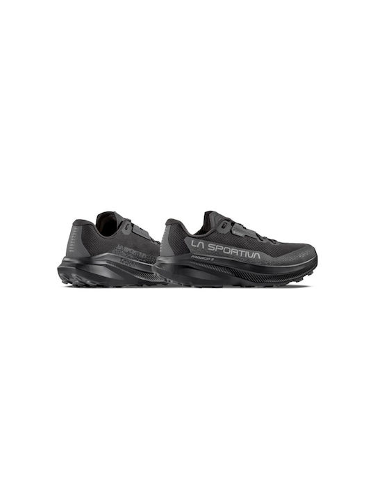 Prodigio 2 Men's Sport Shoes Trail Running Waterproof with Gore-Tex Membrane Black / Reflective