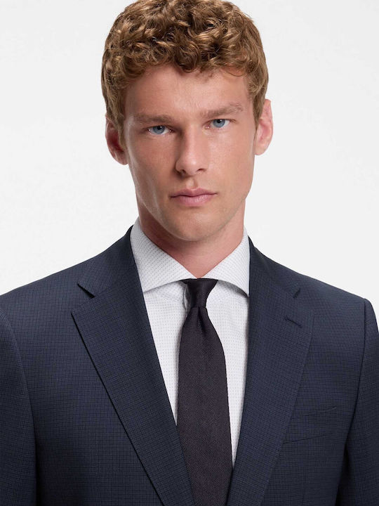 Men's Suit with Regular Fit Blue