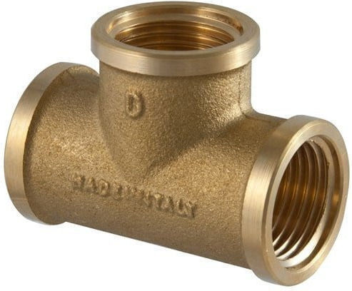 TDM brass Ταφ Σύνδεσης Σωλήνα Ορειχάλκινο 1/2" 1mm