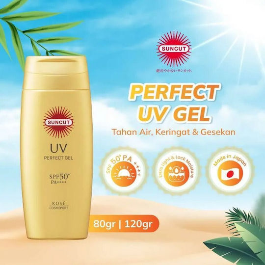 Waterproof Face Sunscreen Gel SPF50+ 80gr