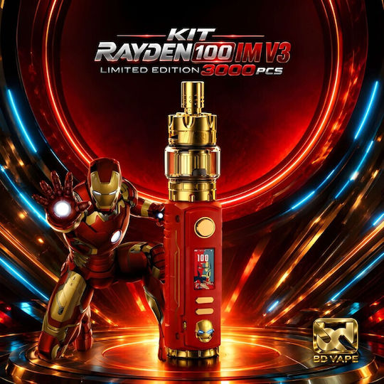 BD Vape Rayden 100 V3.0 Box Mod Kit 7ml