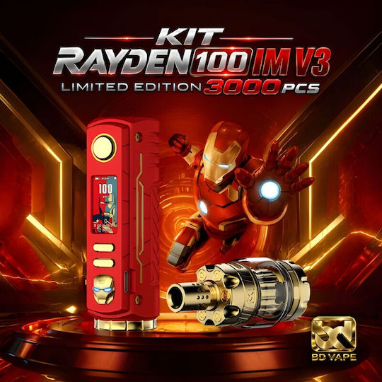 BD Vape Rayden 100 V3.0 Box Mod Kit 7ml