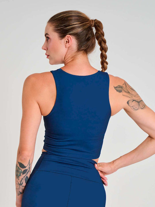 Damen Sport-BH Dunkelblau