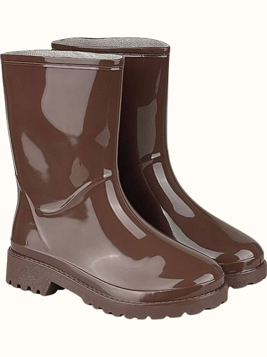 Damen Gummistiefel Braune