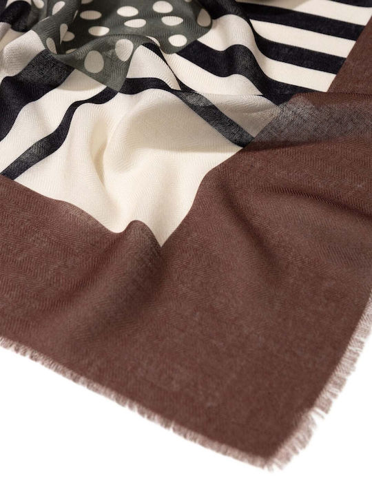 Tiffosi Women's Shawl Brown