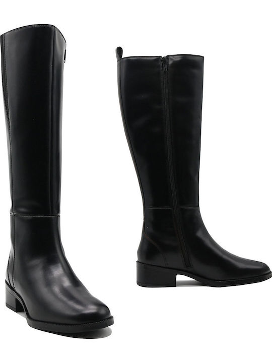 Anatomic Leather Women's Boots with Zipper Black