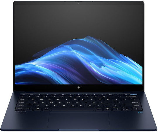 HP EliteBook Ultra G1q 14 Zoll IPS Snapdragon X Plus X1P-42-100 16GB 512GB SSD Windows 11 Pro Tastatursprache Internationales Englisch