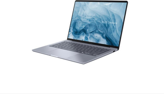Asus Zenbook 14 UX3480AA-U1098X 14" OLED FHD+ (Ultra 7-355/16GB/512GB SSD/W11 Pro) Arctic Blue (International English Keyboard)