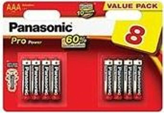 Panasonic Alkaline Power Alcaline AAA 1.5V 8buc