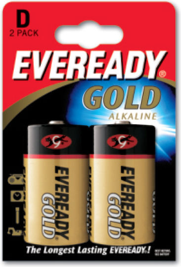 Eveready Gold Baterii Alcaline D 1.5V 2buc