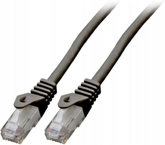 Securitynet U/UTP Kat.6 Ethernet-Netzwerkkabel 1m Schwarz 1Stück