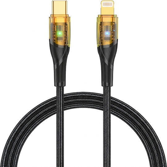 Xipin USB-C zu Lightning-Kabel 30W Schwarz 1.2m