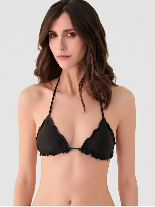Fru Fru Bikini Set Triangle Black