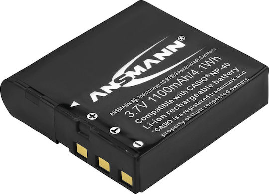 Μπαταρία Φωτογραφικής Μηχανής A-Cas NP-40 5022303/05 Ιόντων-Λιθίου (Li-ion) 1200mAh Συμβατή με Casio