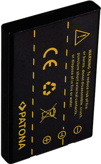 Patona Μπαταρία Φωτογραφικής Μηχανής NP-60 1050mAh Συμβατή με Fujifilm