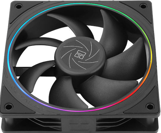 Thermalright TL-S12-3 Ventilator Pentru Carcasă 120mm (1500rpm / 47.6cfm) cu Iluminare ARGB și Conexiune 4-Pin PWM 3 buc