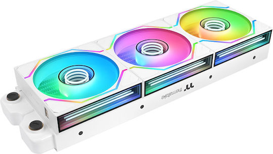 Swafan 140 EX Infinity Case Fan (1800rpm / 85.2cfm) with ARGB Lighting 3pcs White