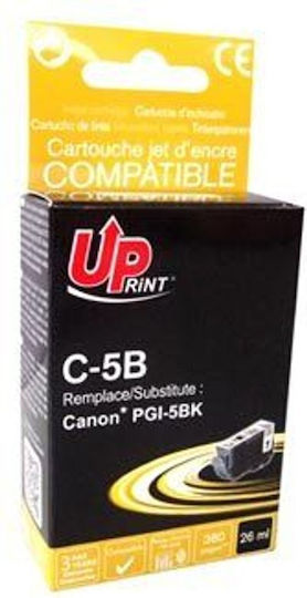 Uprint Kompatible Tintenpatrone InkJet Canon PGI-5 380 Seiten Schwarz 1 Stück