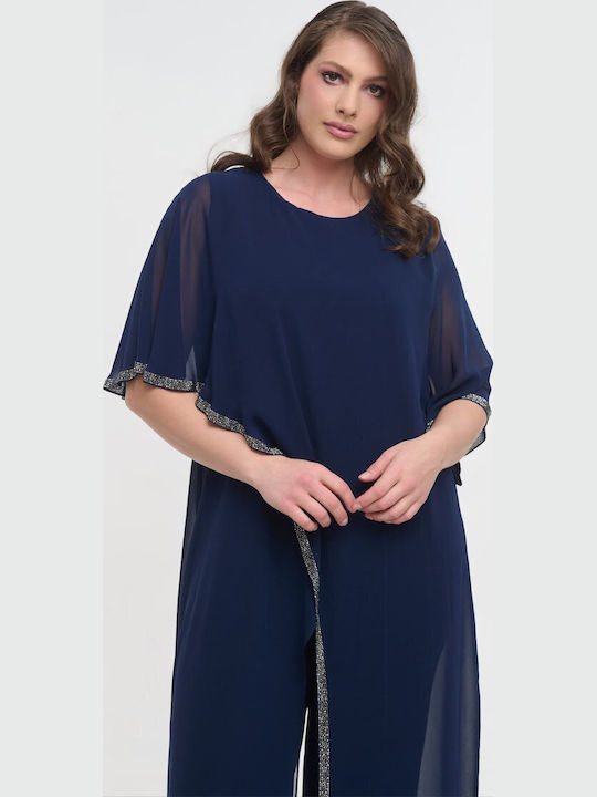 Women's One-piece Jumpsuit Navy Blue