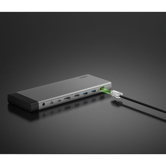 Belkin Докинг станция Connect Thunderbolt 5 с HDMI/DisplayPort 4K PD Ethernet и свързване на 2 монитора