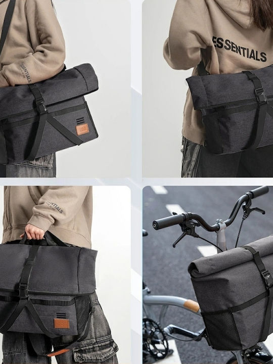 Rockbros Geantă pentru ghidon de bicicletă 12lt Gri