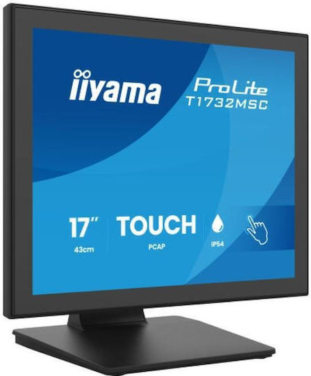 Iiyama ProLite TN Monitor 17" 1280x1024 με Χρόνο Απόκρισης 5ms GTG Ασημί