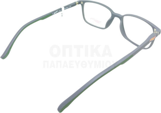 Kinder Brillengestelle mit Rezept Hot Wheels Clip-On Hwcl002 Graue Inklusive Sonnenbrille