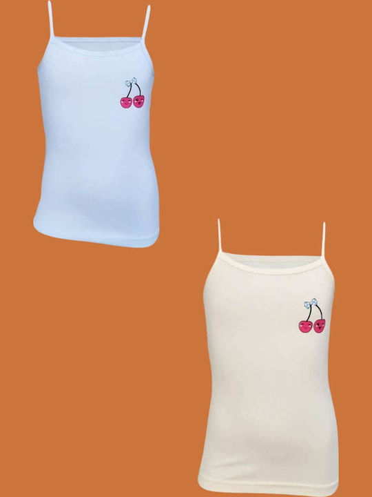 Onurel Kids Undershirts Set 2 Pieces Multicolour