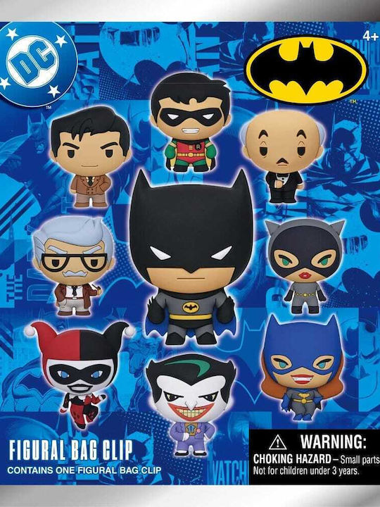 Batman Animated Series Cleme din Spumă 3D pentru Geantă Seria 1 Set 24