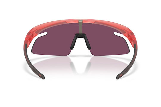 Oakley Cycling Glasses Prizm with Black Frame and Multicolour Lenses