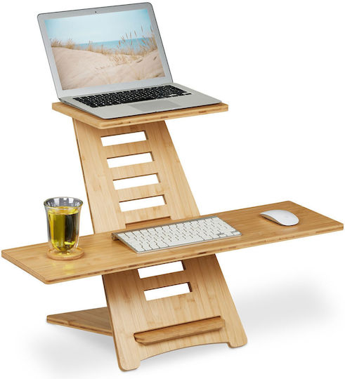 Relaxdays Relaxdays Laptop-Ständer Braune Tabelle 10045310
