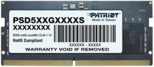 Signature DDR5 με Module 1x8GB και Ταχύτητα 5600 για Desktop