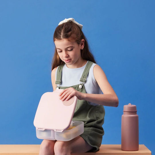 B.Box Lunchbox Kids' Food Container Made of Silicone 2L Pink 25.7 x 21.5 x 7.3cm