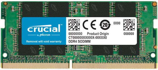 Crucial 8GB DDR4 RAM mit Geschwindigkeit 3200 für Laptop