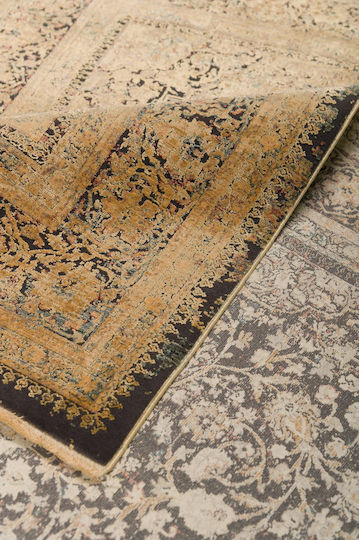 Biokarpet Wohnzimmer Teppiche Louison Kz75b 8-4 Gold 240x340