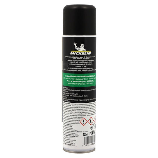 Michelin Off Road Chain Lubricant O-X-Z Ring Lubrifiant Lanț Motocicletă 400ml