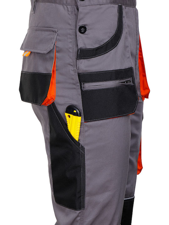 Cerva Cargo Em Work Coverall Full Body Gray