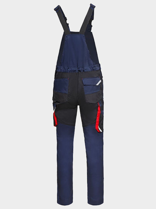 Stenso Work Coveralls Dungarees Navy Blue